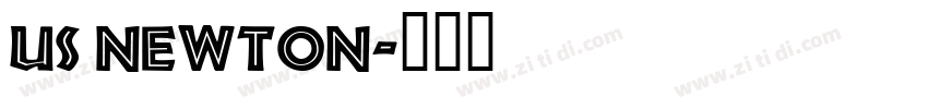US Newton字体转换